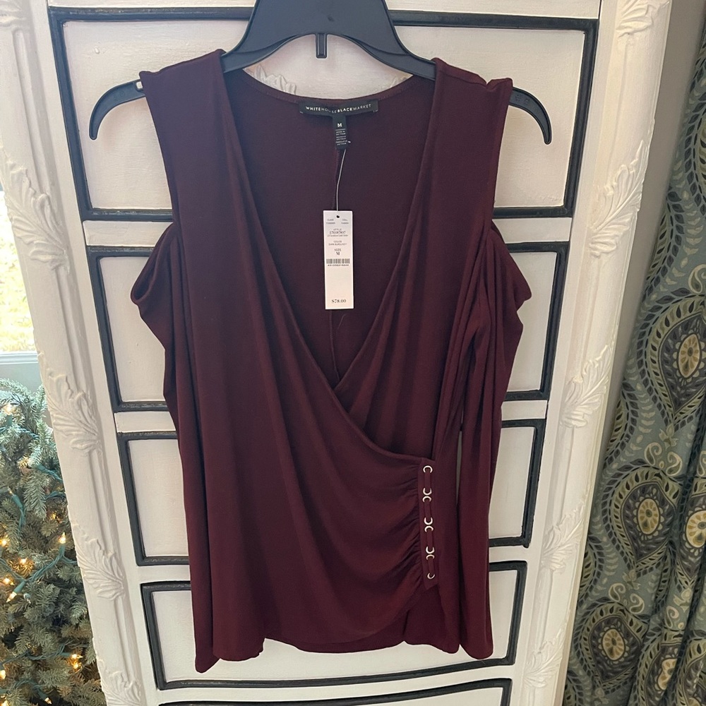 White House black market top new w tag